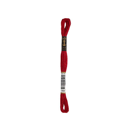 coton Anchor Stick Twist 8 m couleur 1007 6-fädig braunrose moyens